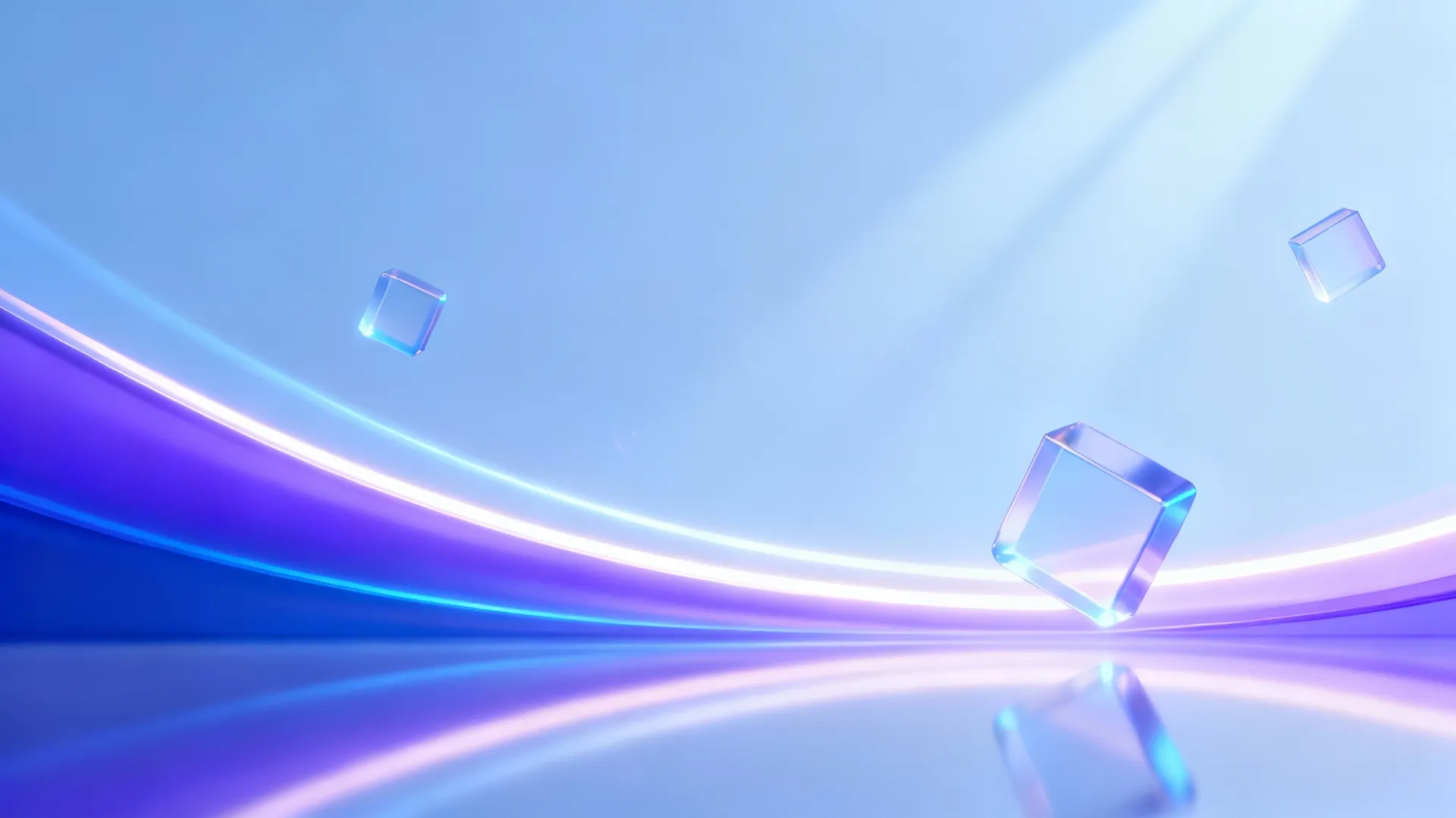 Modernes Tech-Design und abstrakte 3D-Elemente